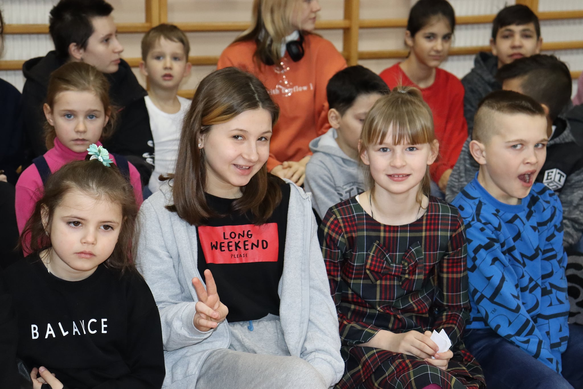 Dzieci z Ukrainy w brokowskiej szkole