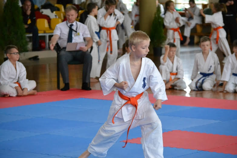 Zawodnik turnieju karate