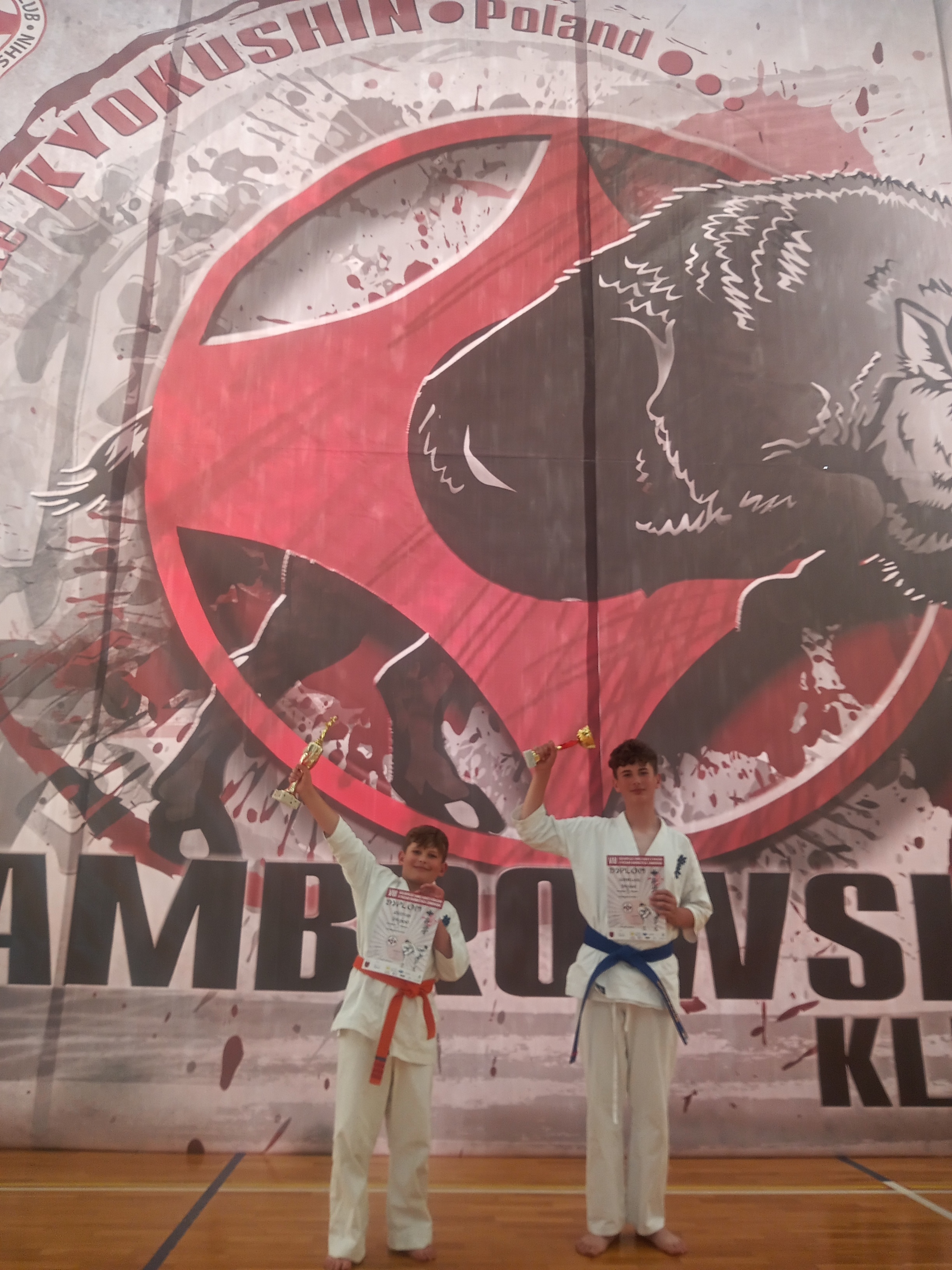 Zawody karate w Zambrowie