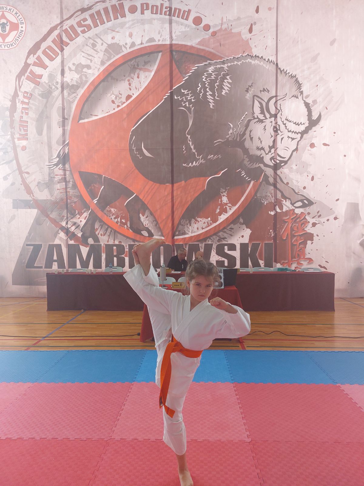 Zawody karate w Zambrowie