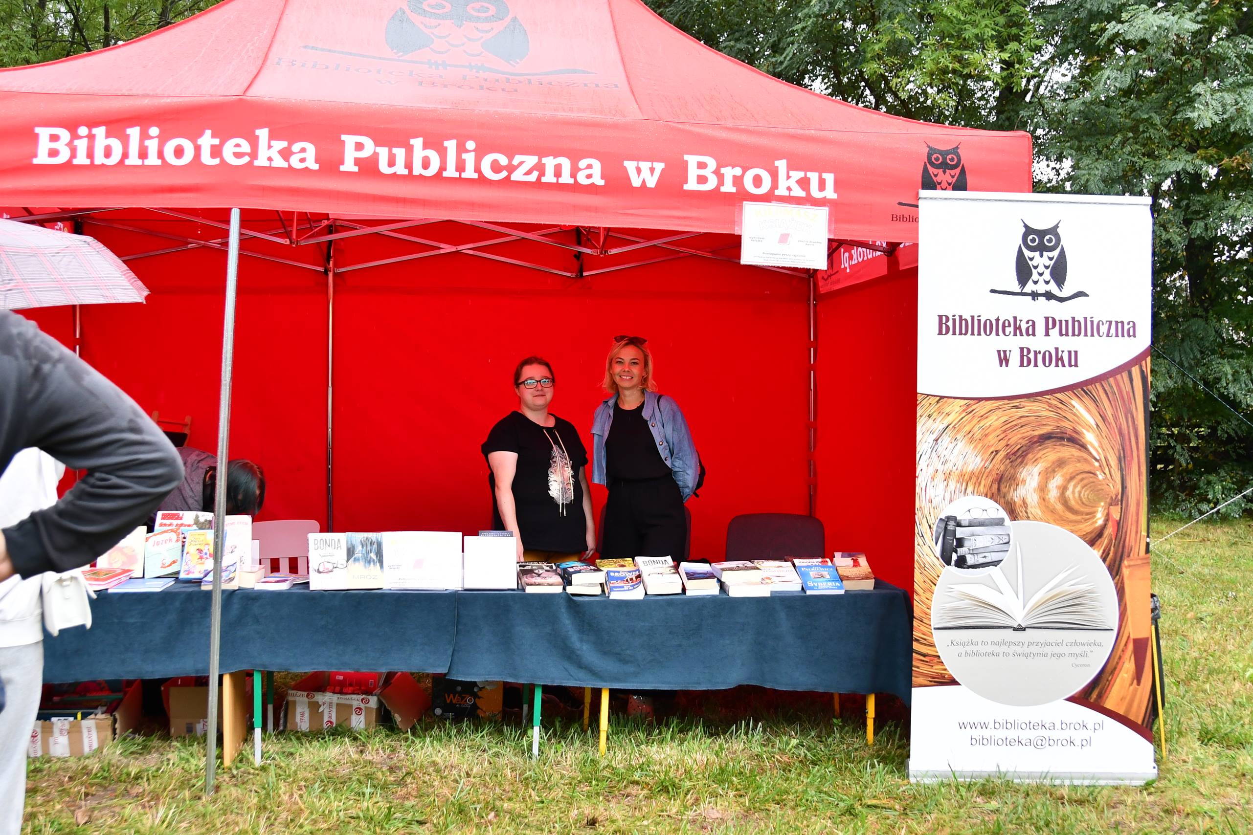 Stoisko biblioteki