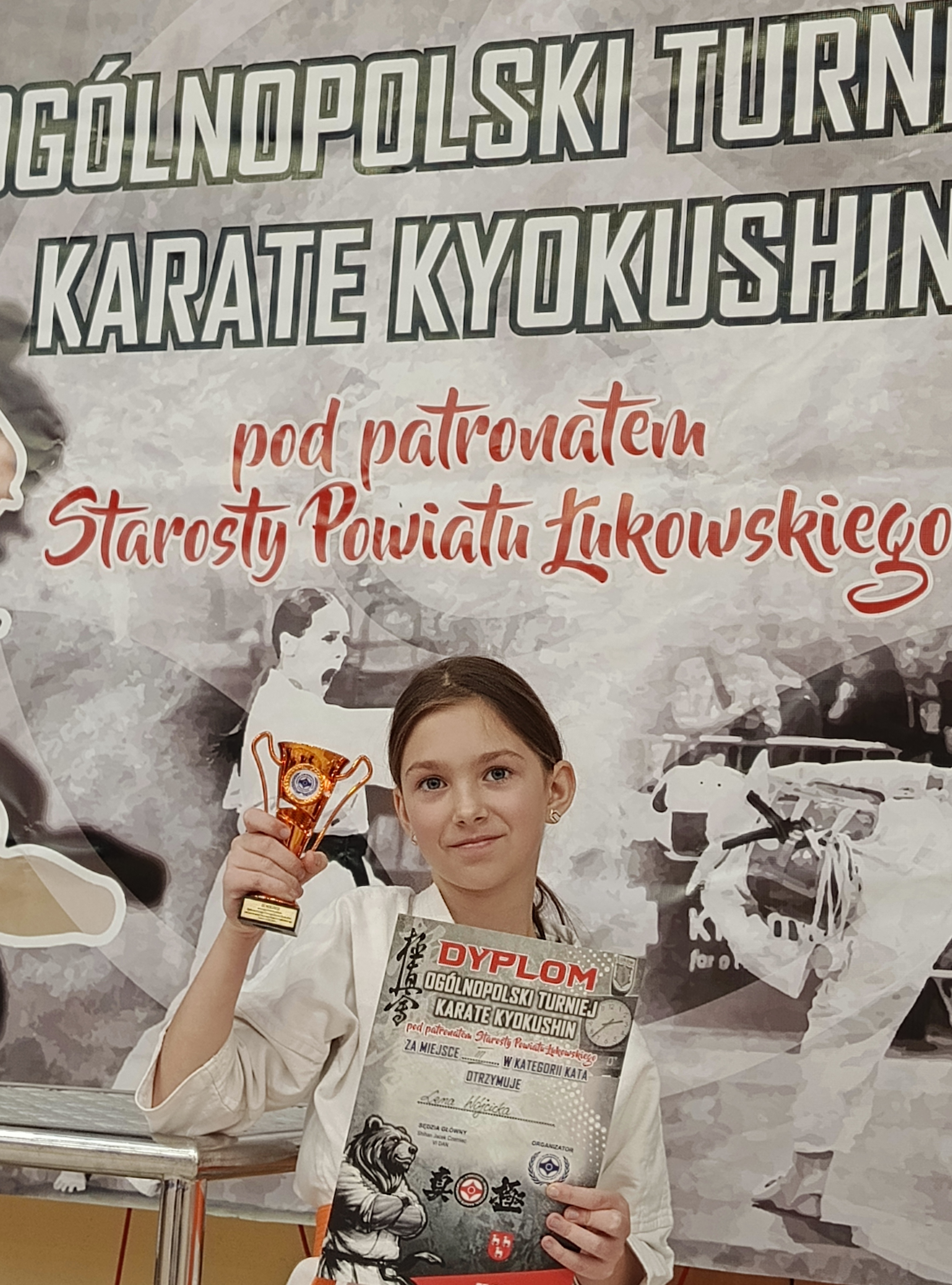 Zawodnicy karate