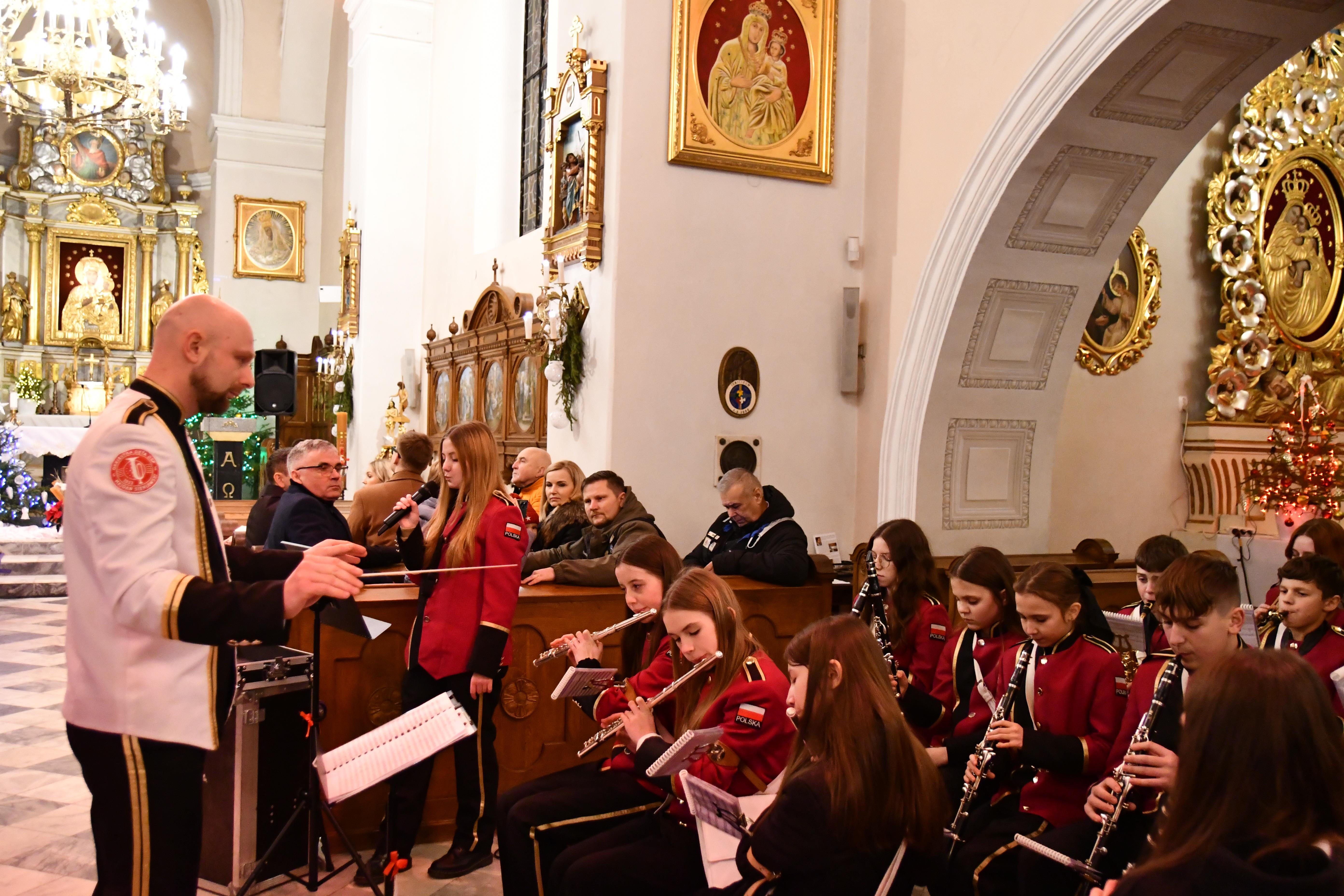 Koncert kolęd OSP w Majdanie Sieniawskim