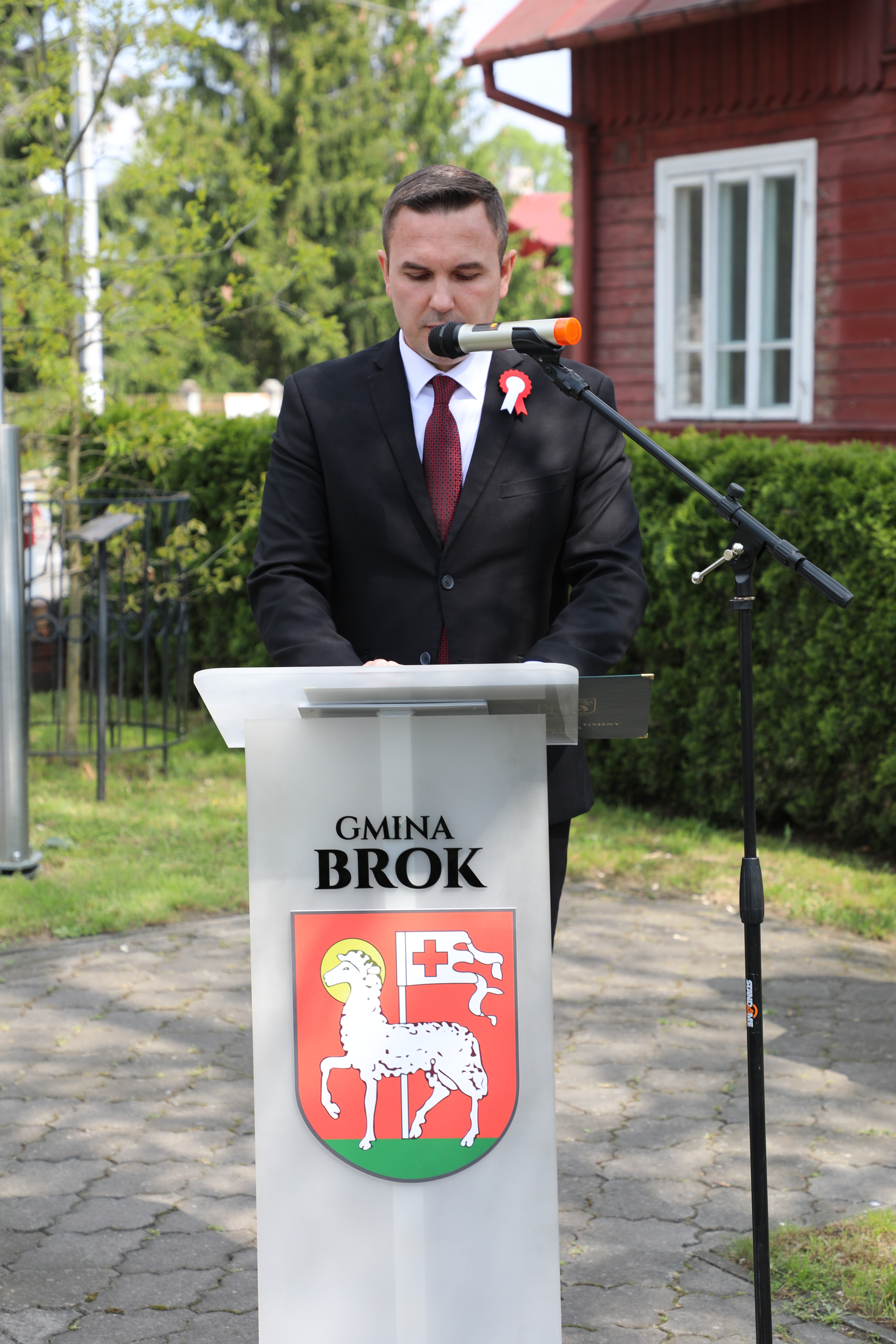 Przemówienie okolicznościowe Burmistrza pana Sebastiana Oczkowskiego