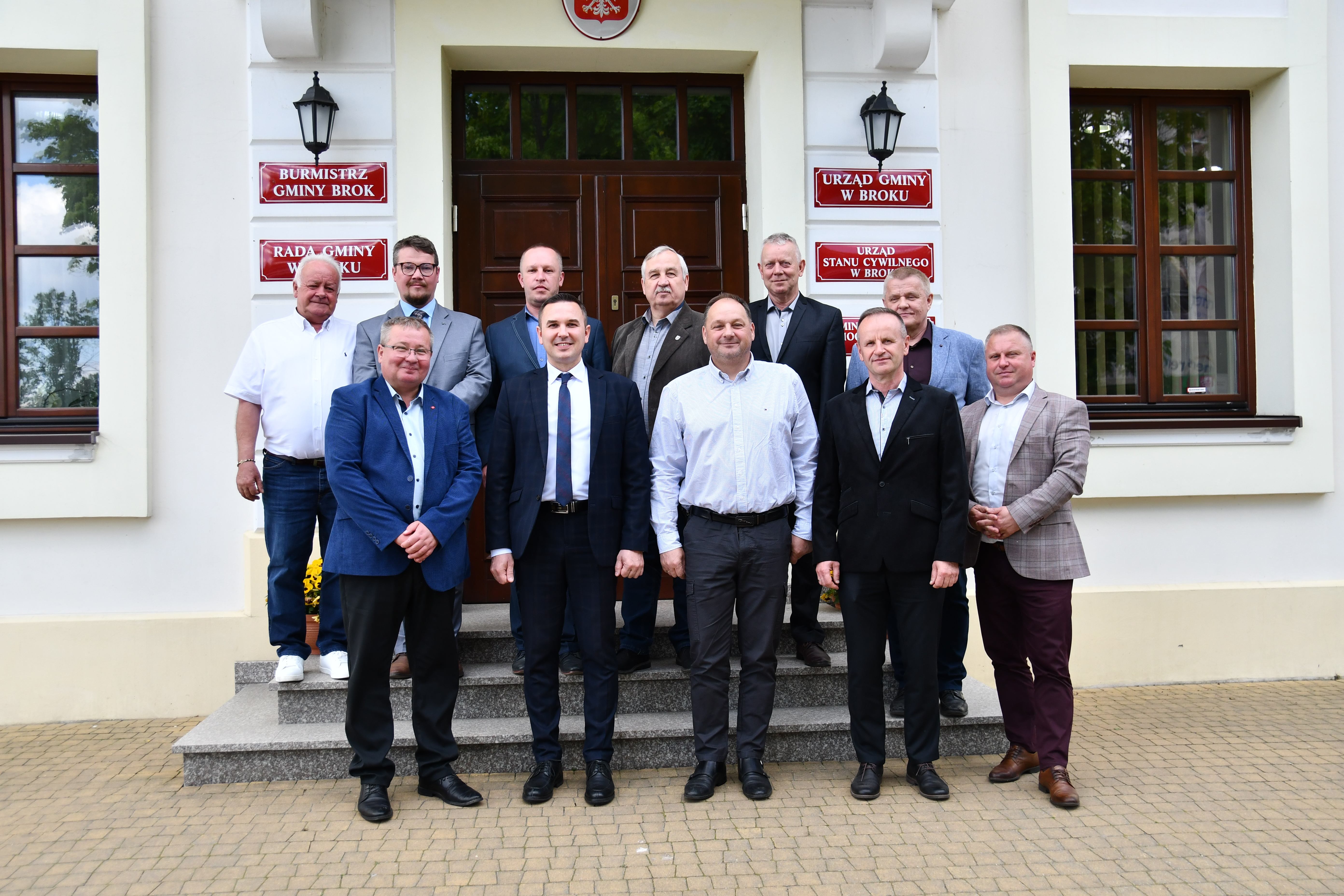Wizyta przedstawicieli Miasta Terespol w Urzędzie Gminy Brok