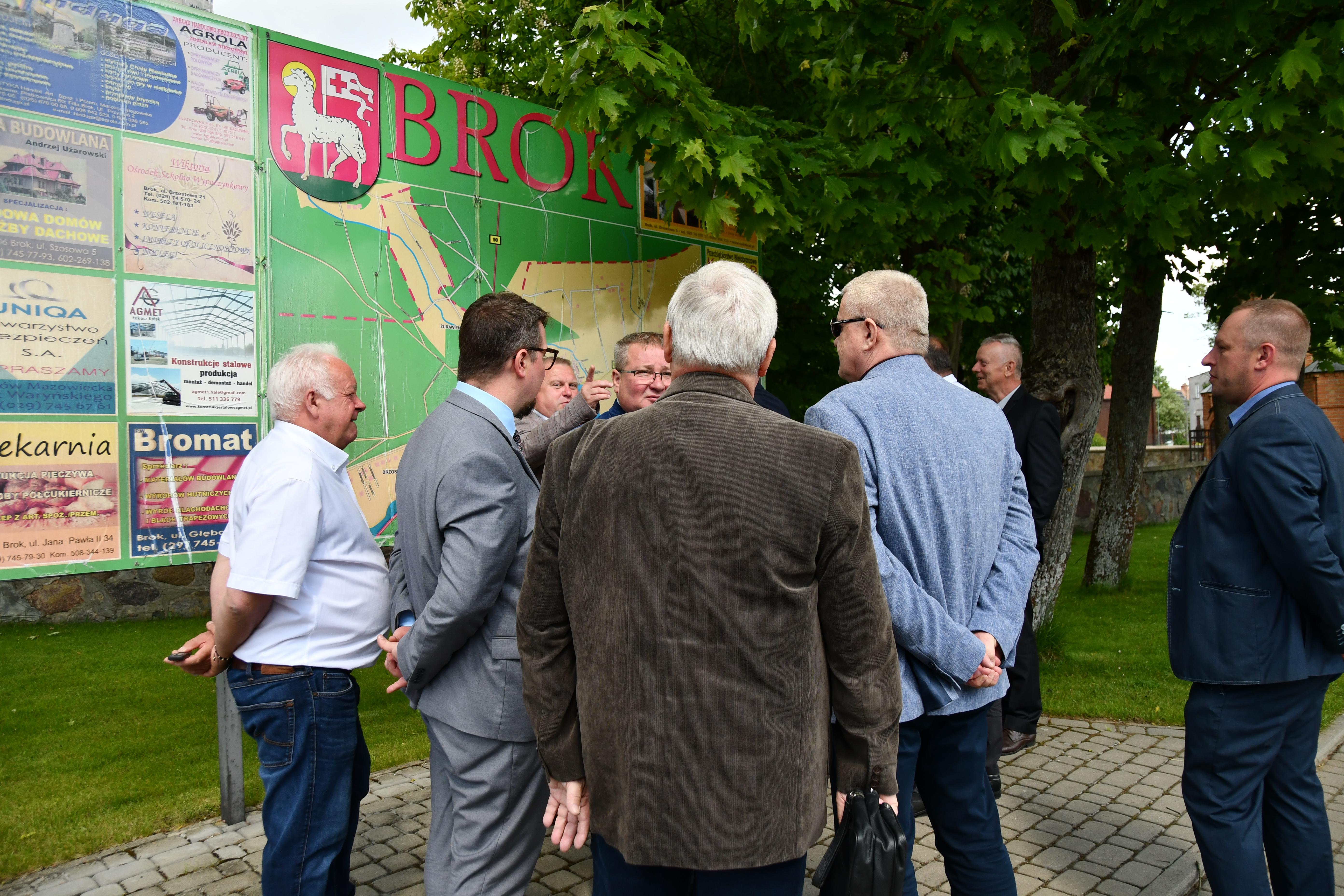 Wizyta przedstawicieli Miasta Terespol w Urzędzie Gminy Brok