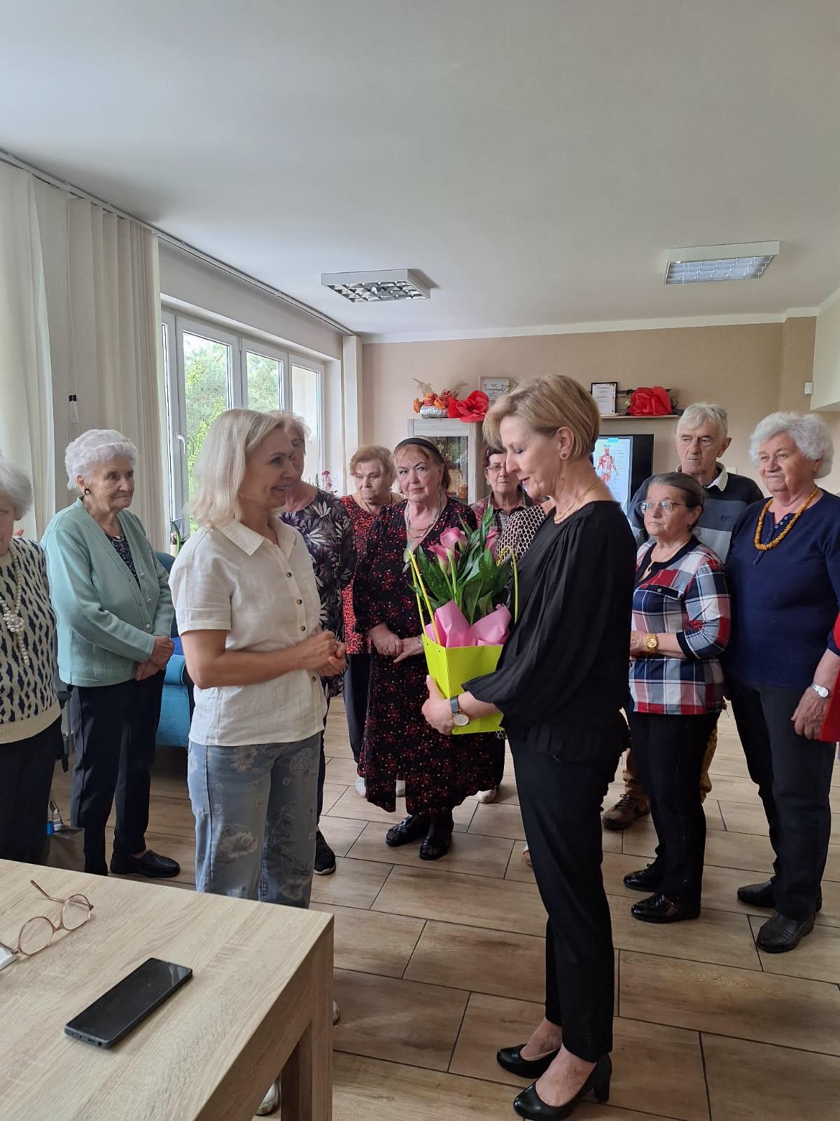 Edukacyjne spotkanie prozdrowotne w „Klubie Seniora” w Broku