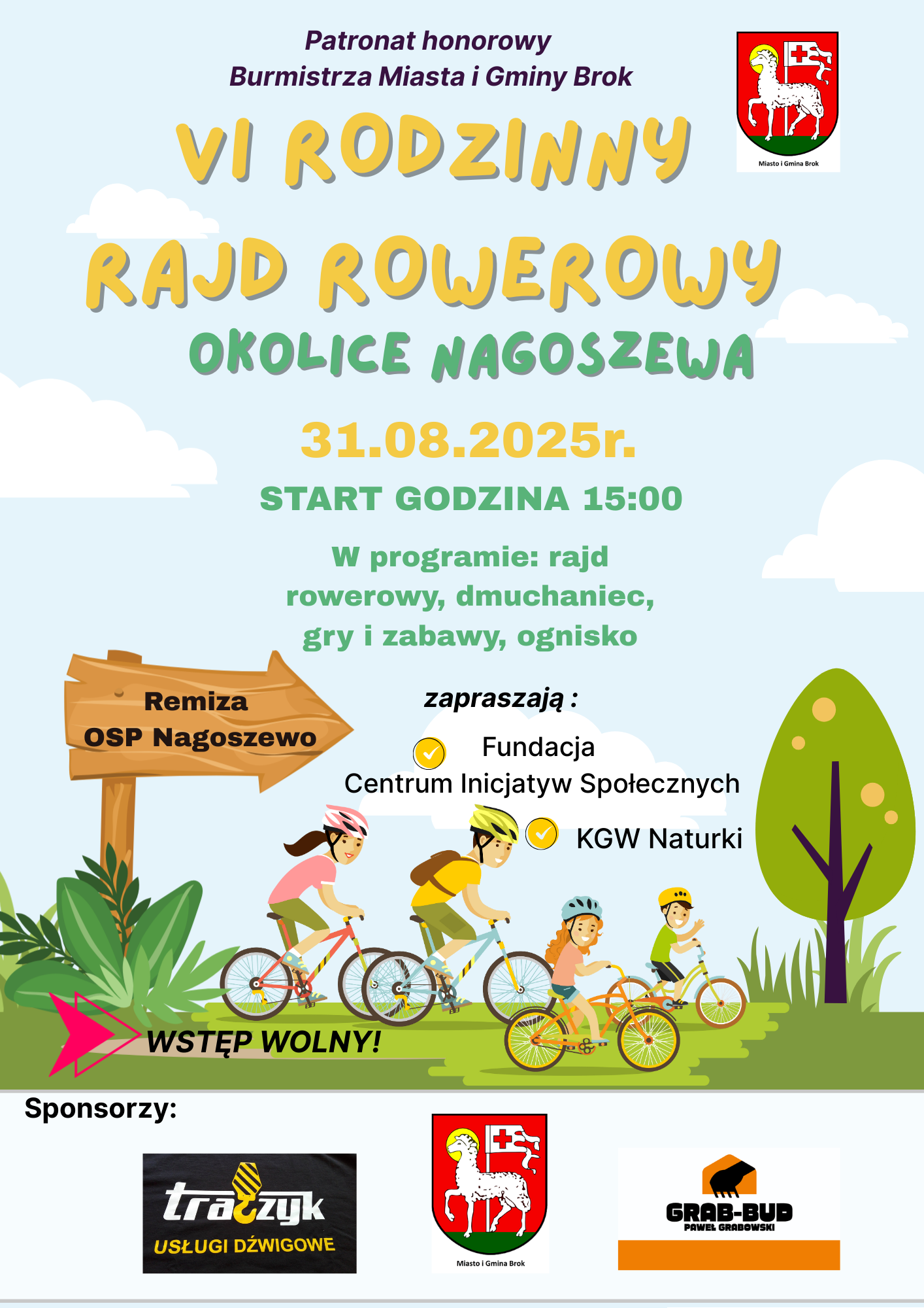 VI RODZINNY RAJD ROWEROWY