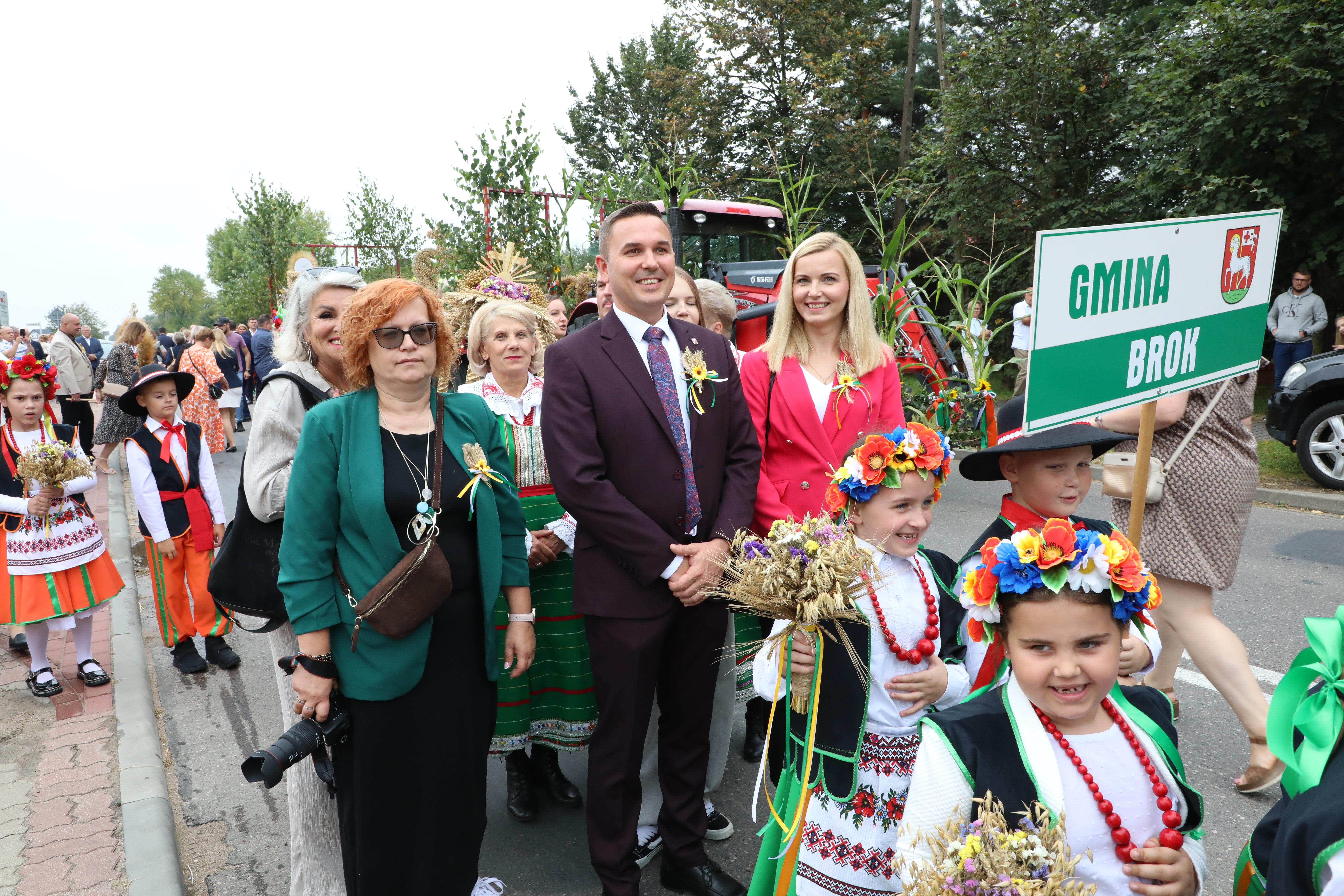 Dożynki Powiatowo- Gminne w Małkini Górnej