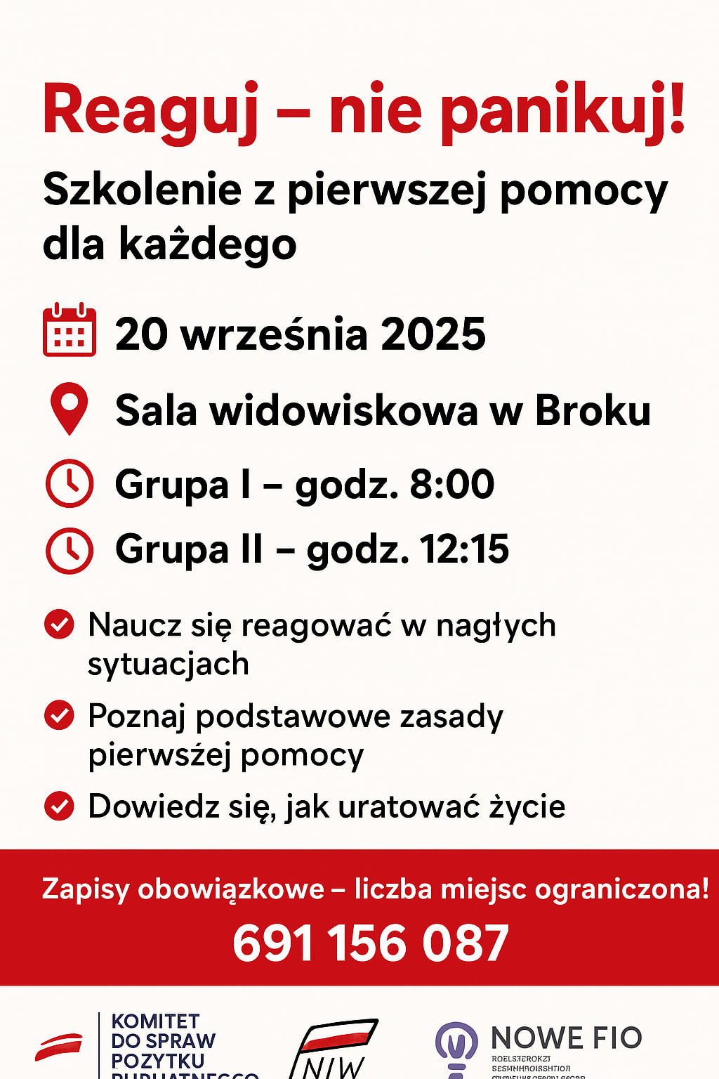 Szkolenie z pierwszej pomocy