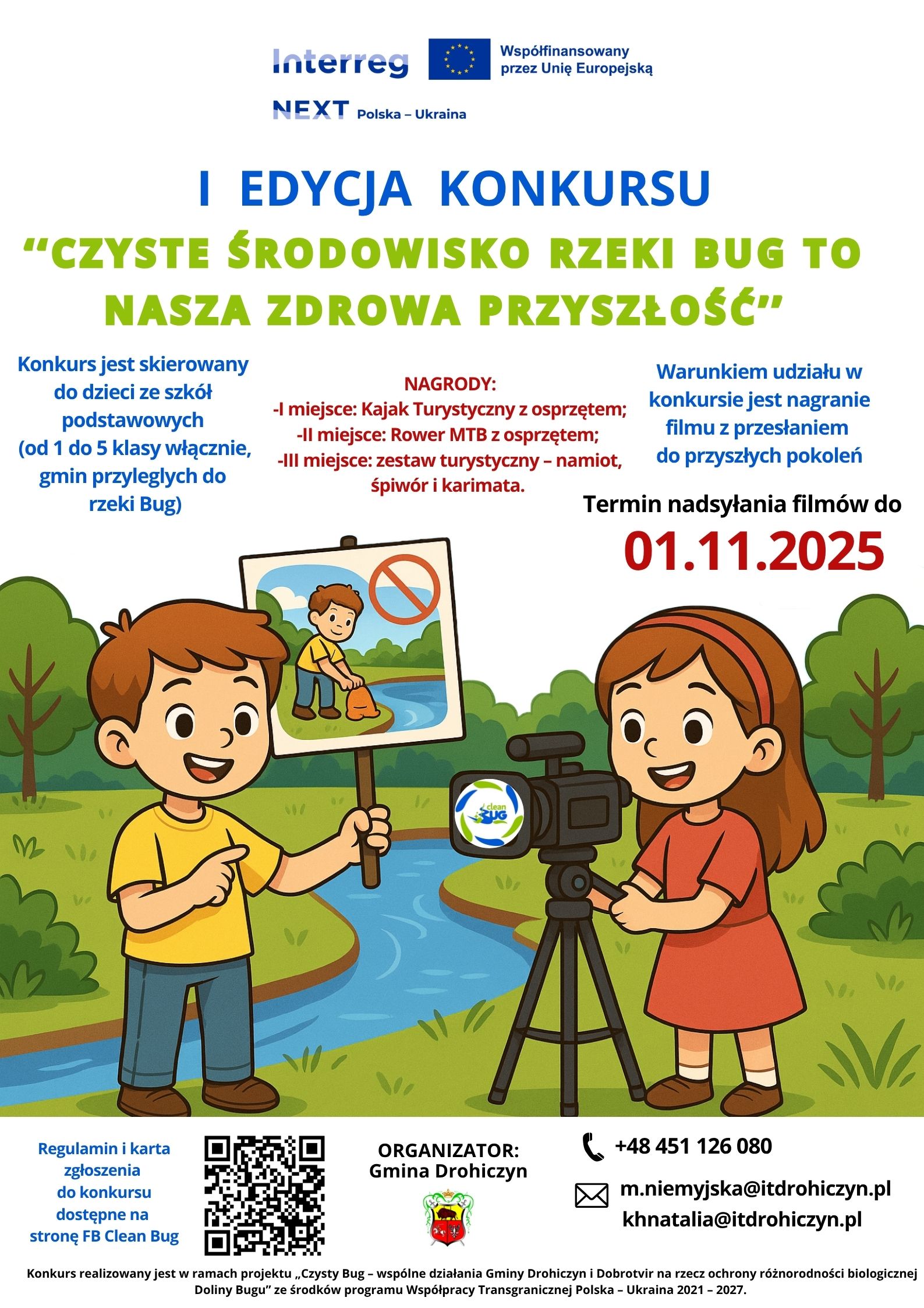 Konkurs Czyste Srodowisko rzeki Bug