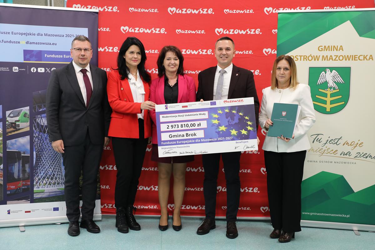 Nowe środki unijne dla Gminy Brok