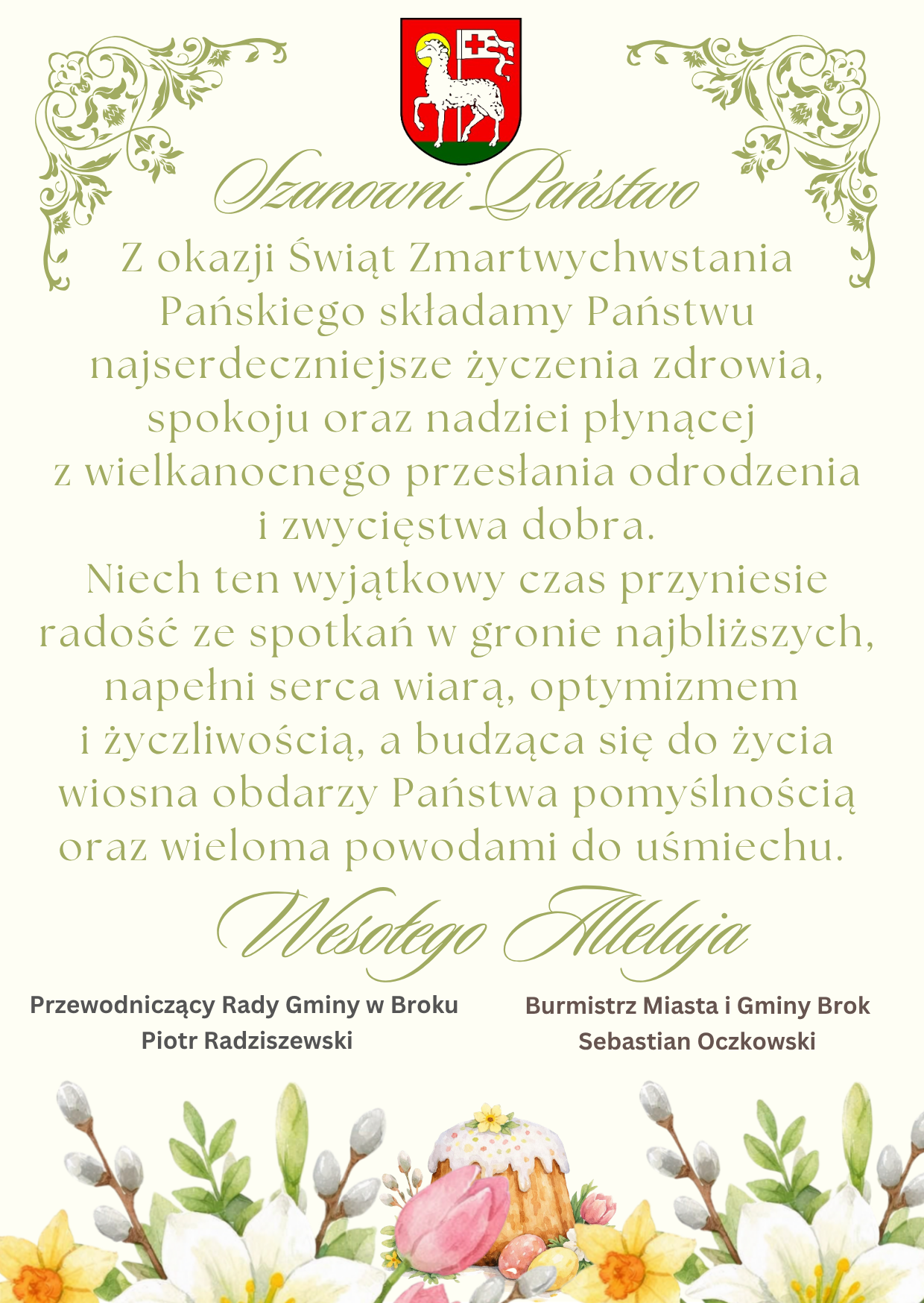Życzenia Wielkanocne