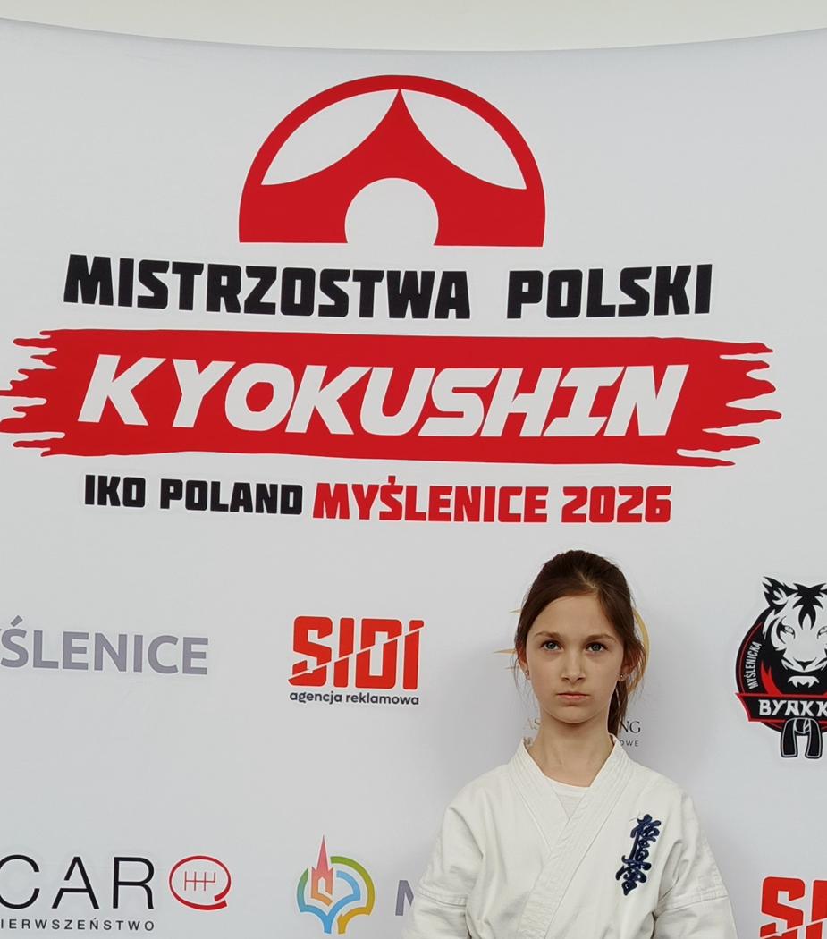 Udział w zawodach Leny W&oacute;jcickiej w Karate Kyokushin 