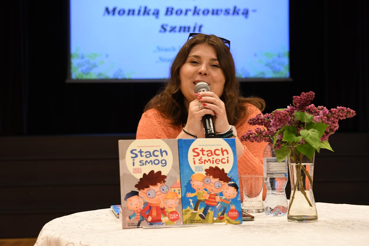 Spotkanie autorskie z Moniką Borkowską-Szmit 
